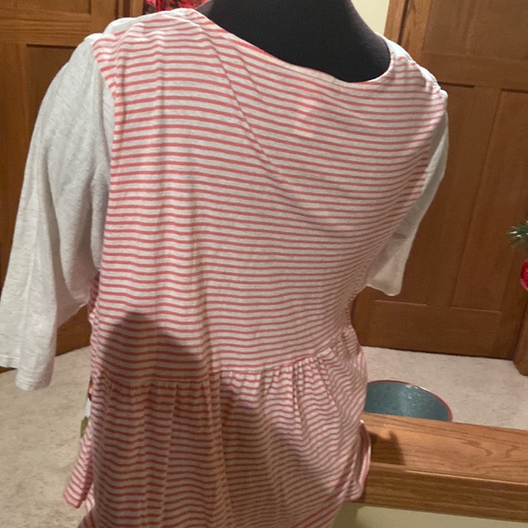 j. Jill short sleeve blouse - Picture 2 of 3